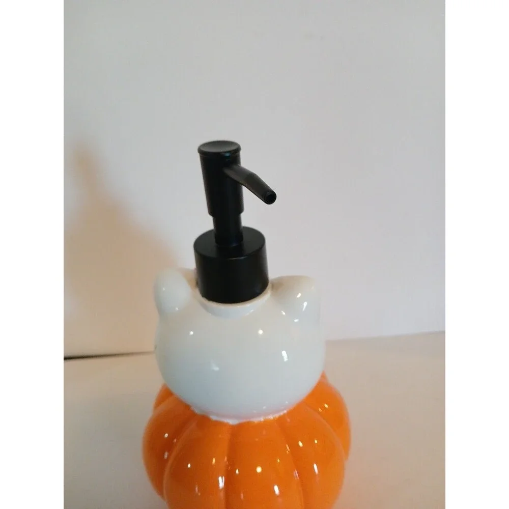 Hello Kitty Halloween Pumpkin Soap Dispenser New 9'in VERY CUTE NEW